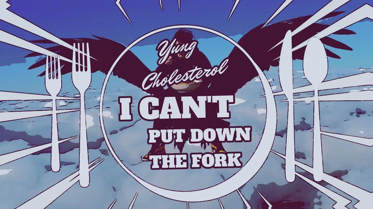 I Can't Put Down The Fork music video still